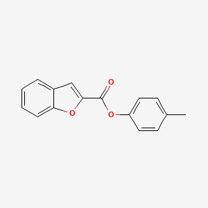 molecular formula C16H12O3 B5574458 1-苯并呋喃-2-甲酸4-甲苯酯 