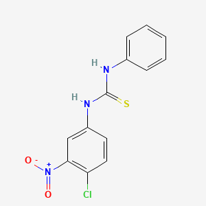 N-(4-chloro-3-nitrophenyl)-N'-phenylthiourea