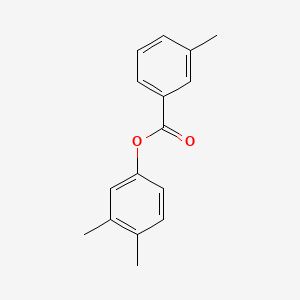 3,4-dimethylphenyl 3-methylbenzoate