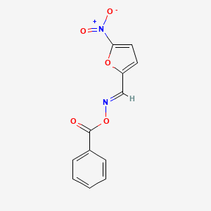 5-nitro-2-furaldehyde O-benzoyloxime