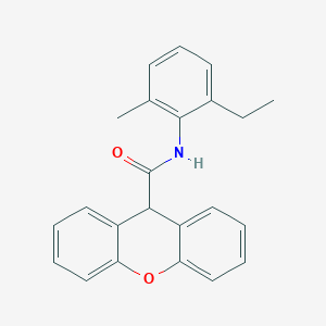 N-(2-ethyl-6-methylphenyl)-9H-xanthene-9-carboxamide