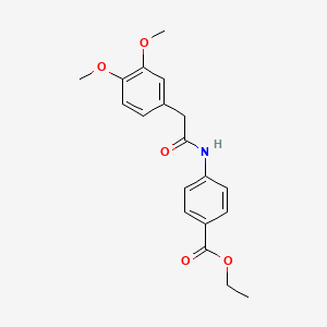 ethyl 4-{[(3,4-dimethoxyphenyl)acetyl]amino}benzoate