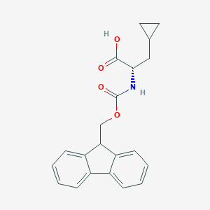 molecular formula C21H21NO4 B557507 Fmoc-L-环丙氨酸 CAS No. 214750-76-2