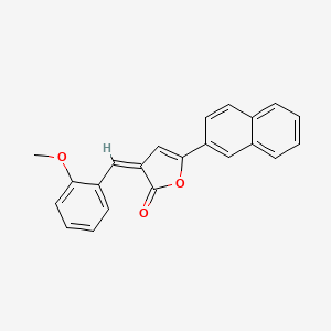 3-(2-methoxybenzylidene)-5-(2-naphthyl)-2(3H)-furanone