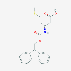 molecular formula C21H23NO4S B557517 Fmoc-L-β-高丝氨酸 CAS No. 266359-48-2