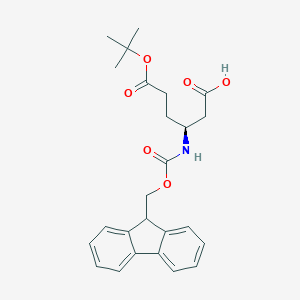 molecular formula C25H29NO6 B557520 Fmoc-β-羟基谷氨酸(Otbu)-OH CAS No. 203854-49-3