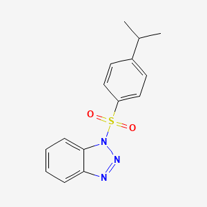 1H-1,2,3-BENZOTRIAZOL-1-YL (4-ISOPROPYLPHENYL) SULFONE