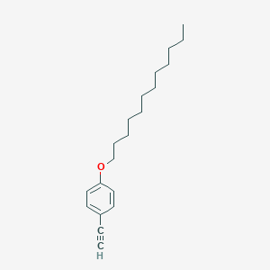 molecular formula C20H30O B055753 1-乙炔基-4-十二烷氧基苯 CAS No. 121051-42-1