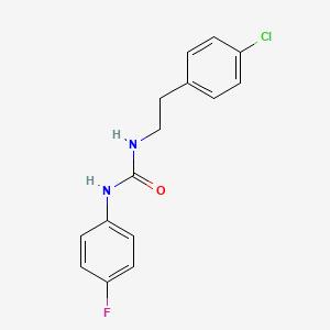 N-[2-(4-chlorophenyl)ethyl]-N'-(4-fluorophenyl)urea