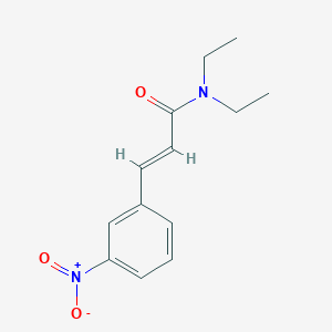 N,N-diethyl-3-(3-nitrophenyl)acrylamide