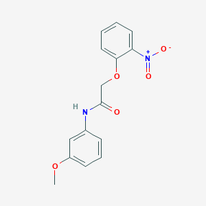 N-(3-methoxyphenyl)-2-(2-nitrophenoxy)acetamide