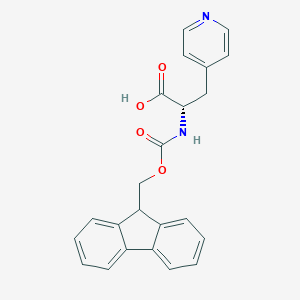 molecular formula C23H20N2O4 B557561 Fmoc-L-4-Pyridylalanine CAS No. 169555-95-7