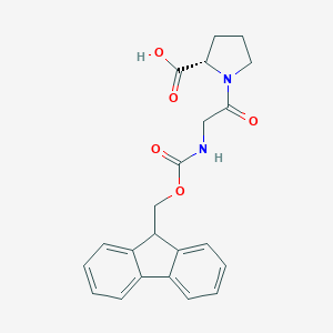 molecular formula C22H22N2O5 B557579 Fmoc-Gly-Pro-OH CAS No. 212651-48-4