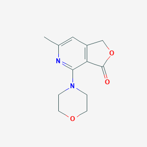 6-methyl-4-(4-morpholinyl)furo[3,4-c]pyridin-3(1H)-one