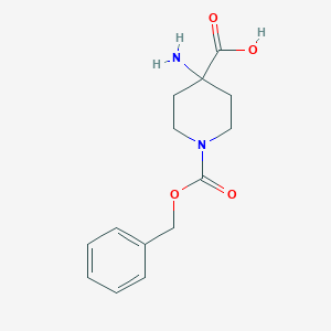 B055762 4-Amino-1-Cbz-piperidine-4-carboxylic acid CAS No. 115655-41-9