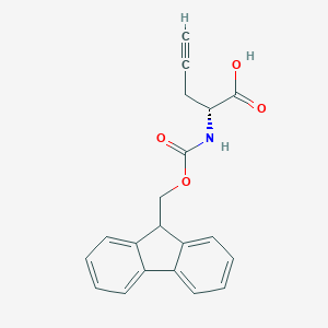 molecular formula C20H17NO4 B557621 Fmoc-D-炔丙基甘氨酸 CAS No. 220497-98-3