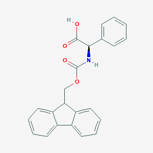 molecular formula C23H19NO4 B557625 Fmoc-D-苯甘氨酸-OH CAS No. 111524-95-9