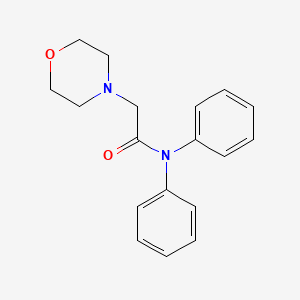 4-Morpholineacetamide, N,N-diphenyl-