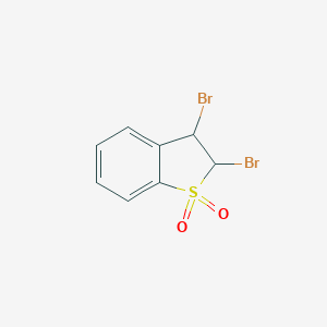 B055764 2,3-Dibromo-2,3-dihydro-1-benzothiophene 1,1-dioxide CAS No. 123297-21-2