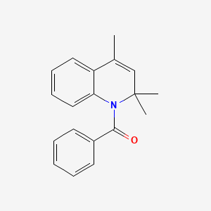 Quinoline, 1-benzoyl-1,2-dihydro-2,2,4-trimethyl-