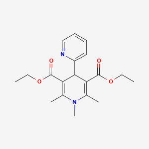 3',5'-DIETHYL 1',2',6'-TRIMETHYL-1',4'-DIHYDRO-[2,4'-BIPYRIDINE]-3',5'-DICARBOXYLATE