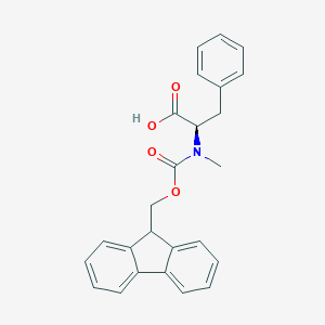 B557642 (R)-2-((((9H-Fluoren-9-yl)methoxy)carbonyl)(methyl)amino)-3-phenylpropanoic acid CAS No. 138775-05-0