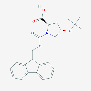 B557664 (2S,4S)-4-(tert-butoxy)-1-[(9H-fluoren-9-ylmethoxy)carbonyl]pyrrolidine-2-carboxylic acid CAS No. 464193-92-8