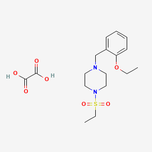 1-(2-ethoxybenzyl)-4-(ethylsulfonyl)piperazine oxalate