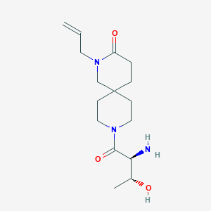 2-allyl-9-L-threonyl-2,9-diazaspiro[5.5]undecan-3-one hydrochloride