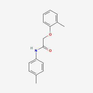 molecular formula C16H17NO2 B5577190 2-(2-methylphenoxy)-N-(4-methylphenyl)acetamide 