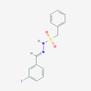 N'-(3-iodobenzylidene)-1-phenylmethanesulfonohydrazide