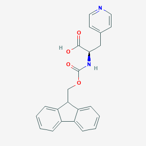 molecular formula C23H20N2O4 B557759 Fmoc-D-4-Pyridylalanine CAS No. 205528-30-9