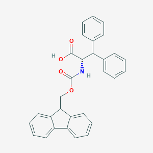molecular formula C30H25NO4 B557783 Fmoc-L-3,3-二苯丙氨酸 CAS No. 201484-50-6