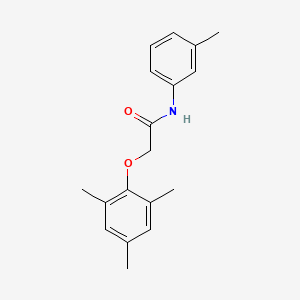 molecular formula C18H21NO2 B5577888 2-(mesityloxy)-N-(3-methylphenyl)acetamide 