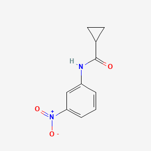 molecular formula C10H10N2O3 B5578534 N-(3-nitrophenyl)cyclopropanecarboxamide CAS No. 101946-39-8