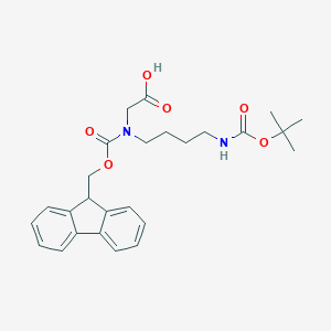 molecular formula C26H32N2O6 B557865 Fmoc-N-(4-Boc-氨基丁基)-Gly-OH CAS No. 171856-09-0