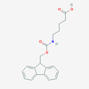 B557868 5-((((9H-Fluoren-9-yl)methoxy)carbonyl)amino)pentanoic acid CAS No. 123622-48-0