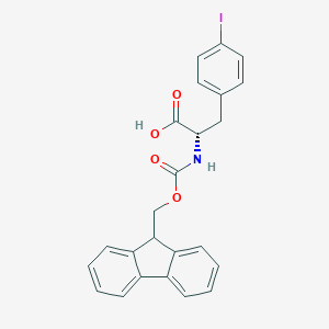 molecular formula C24H20INO4 B557883 Fmoc-4-碘-L-苯丙氨酸 CAS No. 82565-68-2
