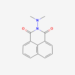 molecular formula C14H12N2O2 B5578940 2-(二甲氨基)-1H-苯并[de]异喹啉-1,3(2H)-二酮 
