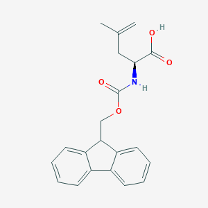 molecular formula C21H21NO4 B557896 Fmoc-4,5-脱氢-L-亮氨酸 CAS No. 87720-55-6