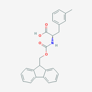 molecular formula C25H23NO4 B557903 (S)-2-((((9H-芴-9-基)甲氧羰基)氨基)-3-(间甲苯基)丙酸 CAS No. 211637-74-0