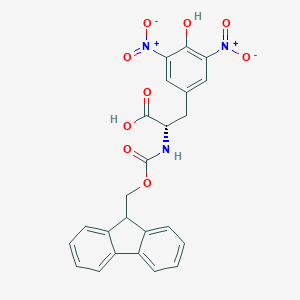 molecular formula C24H19N3O9 B557918 Fmoc-3,5-dinitro-Tyr-OH CAS No. 195434-42-5