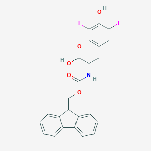 molecular formula C24H19I2NO5 B557921 Fmoc-Tyr(3,5-I2)-OH CAS No. 103213-31-6