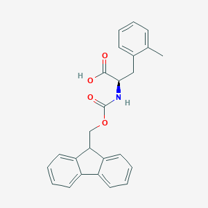 molecular formula C25H23NO4 B557947 Fmoc-2-甲基-D-苯丙氨酸 CAS No. 352351-63-4