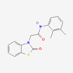 N-(2,3-dimethylphenyl)-2-(2-oxo-1,3-benzothiazol-3(2H)-yl)acetamide