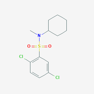 2,5-dichloro-N-cyclohexyl-N-methylbenzenesulfonamide