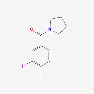 1-(3-iodo-4-methylbenzoyl)pyrrolidine