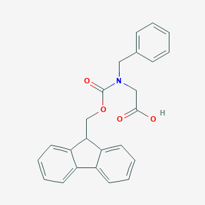 B558014 2-((((9H-Fluoren-9-yl)methoxy)carbonyl)(benzyl)amino)acetic acid CAS No. 141743-13-7