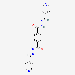 N'~1~,N'~4~-bis(4-pyridinylmethylene)terephthalohydrazide