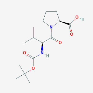 molecular formula C15H26N2O5 B558034 Boc-Val-Pro-OH CAS No. 23361-28-6